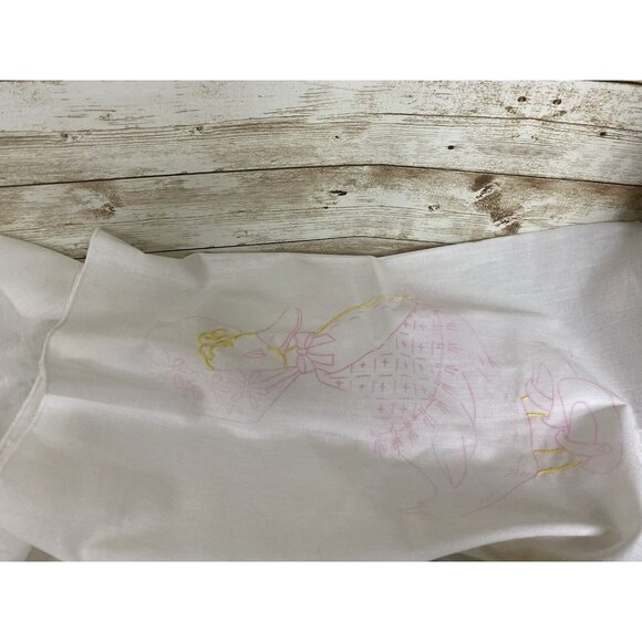 Vtg 70s Unfinished Embroidery Linen Projects, Mixed Lot Junk Journal Slow Stitch - Picture 3 of 16